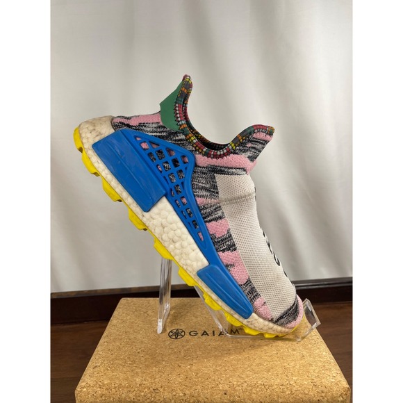 Adidas NMD Pharrell X Human Race Trail Solar Pack Men\'s size 8 Sneakers Shoes main image 9
